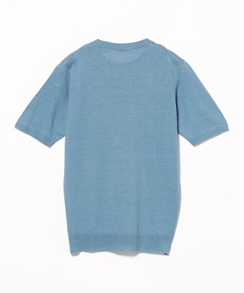 BRILLA per il gusto(ブリッラペルイルグースト)の「FILIPPO DE LAURENTIIS / コットンリネン クルーネック Tシャツ(Tシャツ/カットソー・メンズ・ブラック系その他3/ベージュ/ロイヤルブルー・44/48/46/50)」の14枚目の写真