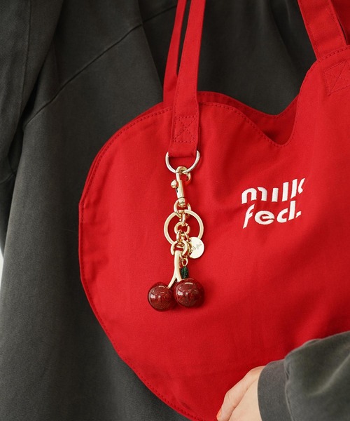 GLITTER CHERRY KEYCHAIN（キーホルダー）｜MILKFED.（ミルク