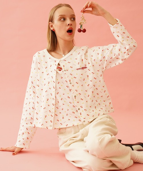 MILKFED.(ミルクフェド)の「GLITTER CHERRY KEYCHAIN(キーホルダー・レディース・レッド/ピンク・ONE SIZE)」の3枚目の写真