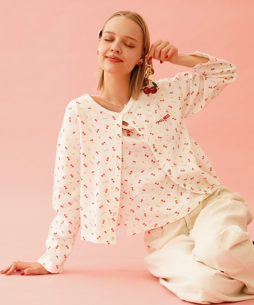 MILKFED.(ミルクフェド)の「GLITTER CHERRY KEYCHAIN(キーホルダー・レディース・レッド/ピンク・ONE SIZE)」の7枚目の写真