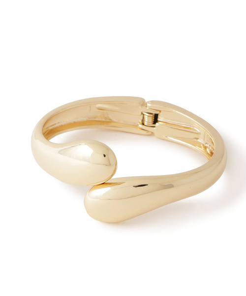 VIS(ビス)の「バネ式メタルバングル(バングル/リストバンド・レディース・ゴールド/シルバー・FREE)」の5枚目の写真