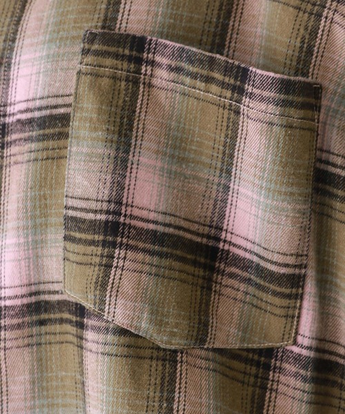 repipi armario（レピピ アルマリオ）の「チェックルーズシャツ（シャツ/ブラウス・キッズ・ブルー/ブラック/ピンク・LARGE/MEDIUM/SMALL）」の18枚目の写真