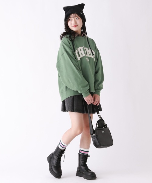 repipi armario（レピピ アルマリオ）の「チェックルーズシャツ（シャツ/ブラウス・キッズ・ブルー/ブラック/ピンク・LARGE/MEDIUM/SMALL）」の7枚目の写真