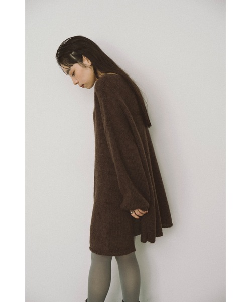 DRWCYS（ドロシーズ）の「ミドルオーバーニットトップス（ニット/セーター・レディース・ピンクベージュ/ブラウン・FREE）」の15枚目の写真