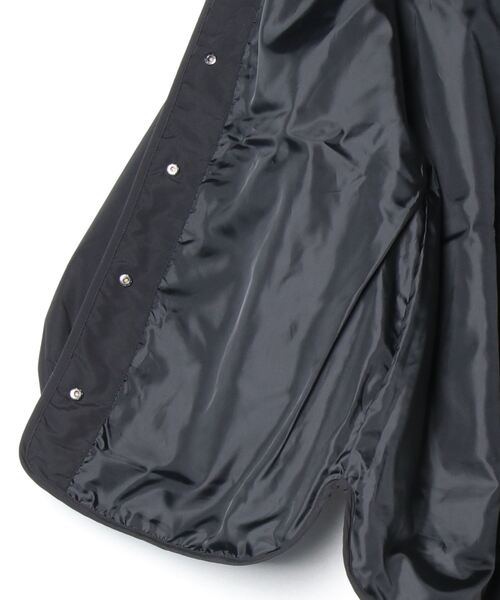 mitis（ミティス）の「mitis ポリピーチ ウェーブキルトパイピングブルゾン（ブルゾン・レディース・ブラック/カーキ/アイボリー/ベージュ・M）」の6枚目の写真