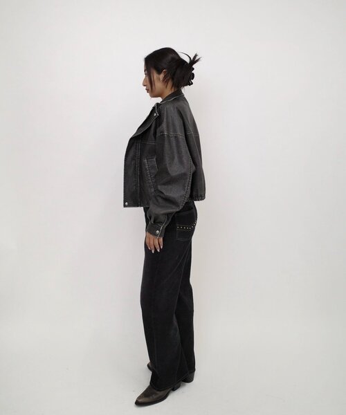 WHO'S WHO gallery（フーズフーギャラリー）の「コーデュロイフレアパンツ（その他パンツ・レディース・グレー/ブラック系その他/ブラック/ブラウン系その他/グレー系その他/ブラウン・SMALL/MEDIUM）」の10枚目の写真