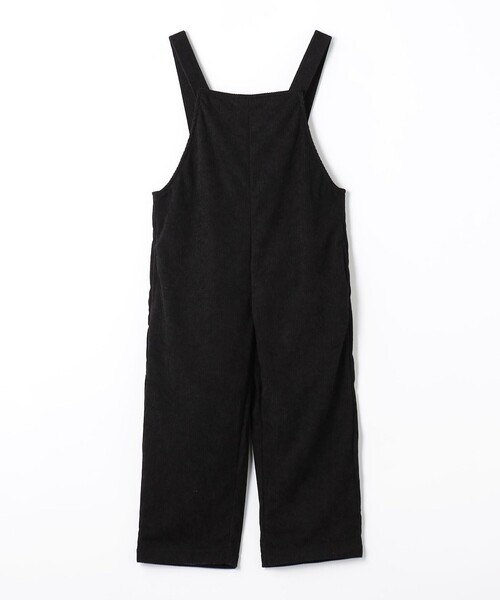 green label relaxing（グリーンレーベルリラクシング）の「【別注】＜Pluckys＞サロペット（ブラック） / キッズ  100cm-130cm（サロペット/オーバーオール・キッズ・ブラック・110cm/100cm/120cm/130cm）」の10枚目の写真