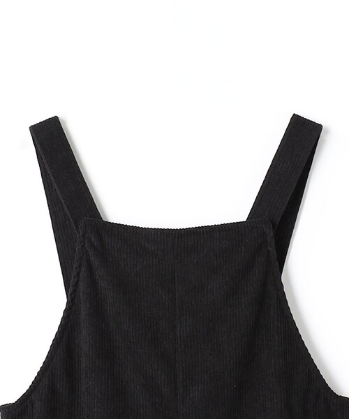 green label relaxing（グリーンレーベルリラクシング）の「【別注】＜Pluckys＞サロペット（ブラック） / キッズ  100cm-130cm（サロペット/オーバーオール・キッズ・ブラック・110cm/100cm/120cm/130cm）」の12枚目の写真