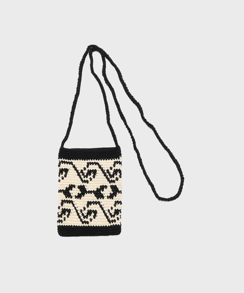 B.C STOCK(ベーセーストック)の「EL MARE / DELSOL CHECKERED FLAG BAG MINI(クラッチバッグ・メンズ・ホワイト系その他/ホワイト/パープル/ブラウン/レッド/カーキ/ブラック・FREE)」の3枚目の写真