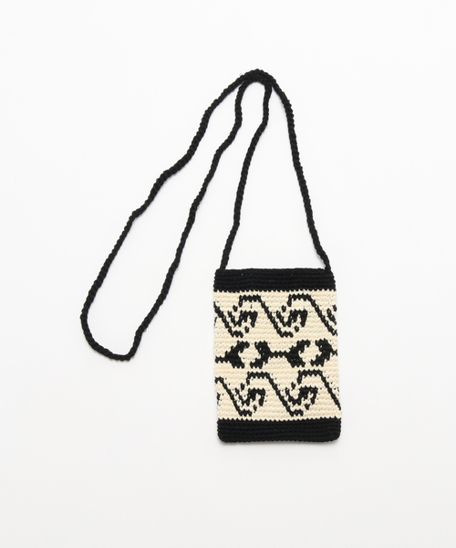 B.C STOCK(ベーセーストック)の「EL MARE / DELSOL CHECKERED FLAG BAG MINI(クラッチバッグ・メンズ・ホワイト系その他/ホワイト/パープル/ブラウン/レッド/カーキ/ブラック・FREE)」の8枚目の写真