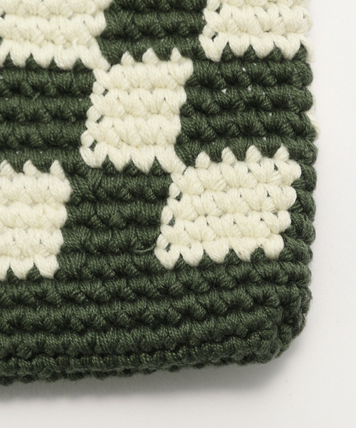 B.C STOCK(ベーセーストック)の「EL MARE / DELSOL CHECKERED FLAG BAG MINI(クラッチバッグ・メンズ・ホワイト系その他/ホワイト/パープル/ブラウン/レッド/カーキ/ブラック・FREE)」の15枚目の写真