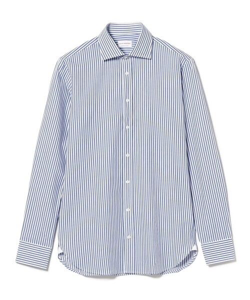 GUY ROVER（ギローバー）の「GUY ROVER / ストライプ ワイドカラーシャツ（シャツ/ブラウス・メンズ・ブルー系その他3・37/38/39/41）」の8枚目の写真