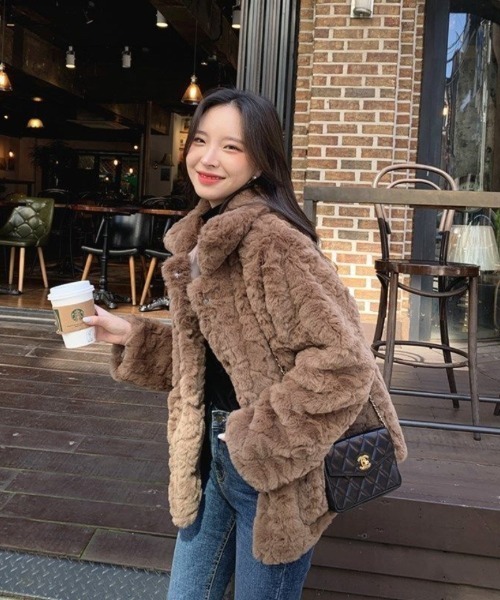 【セール】もこもこ可愛いボアジャケット（その他アウター）｜おしゃれスタ（オシャレスタ）