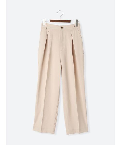 Te chichi TERRASSE（テチチテラス）の「コクーンタックパンツ（その他パンツ・レディース・チャコールグレー/オフホワイト/モカ・F）」の16枚目の写真