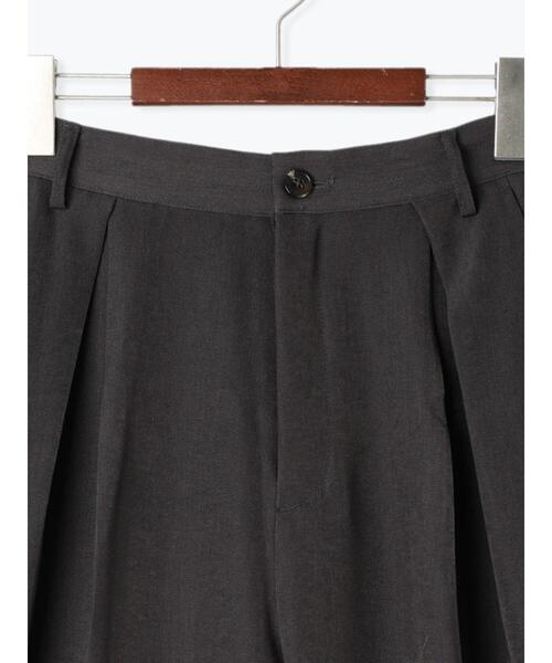 Te chichi TERRASSE（テチチテラス）の「コクーンタックパンツ（その他パンツ・レディース・チャコールグレー/オフホワイト/モカ・F）」の19枚目の写真