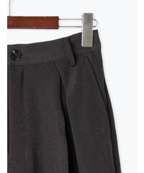 Te chichi TERRASSE（テチチテラス）の「コクーンタックパンツ（その他パンツ・レディース・チャコールグレー/オフホワイト/モカ・F）」の20枚目の写真