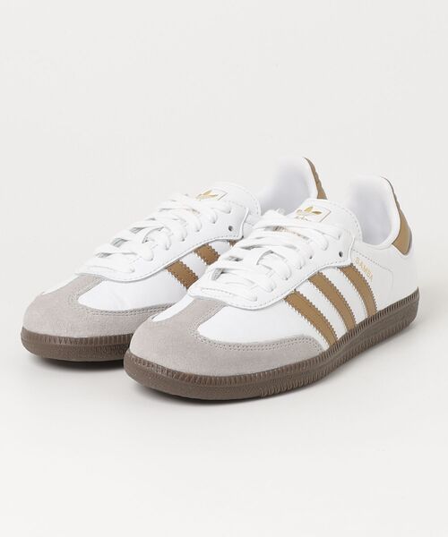 adidas（アディダス）の「サンバ OG / Samba OG / アディダスオリジナルス adidas Originals（スニーカー・メンズ・ホワイト系その他/ホワイト×レッド/ホワイト系その他2/ブラック系その他/ホワイト系その他3/ブラック系その他2/ブラック×グリーン/ベージュ/ブラック系その他3/ホワイト系その他4/ホワイト×カーキブラウン・24.0cm/22.0cm/22.5cm/23.0cm/23.5cm/24.5cm/25.0cm/25.5cm/26.0cm/26.5cm/27.0cm/27.5cm/28.0cm/28.5cm/29.0cm/29.5cm/30.0cm/30.5cm/31cm）」の3枚目の写真