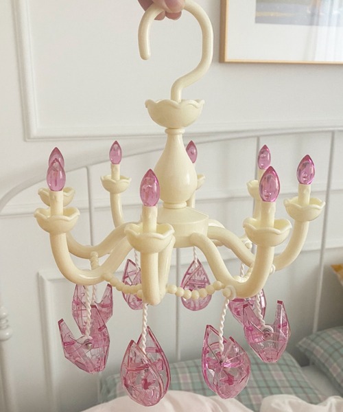 Made in I（メイドインアイ）の「crystal pinch hanger（ランドリーグッズ・レディース・グリーン/アイボリー・FREE）」の10枚目の写真