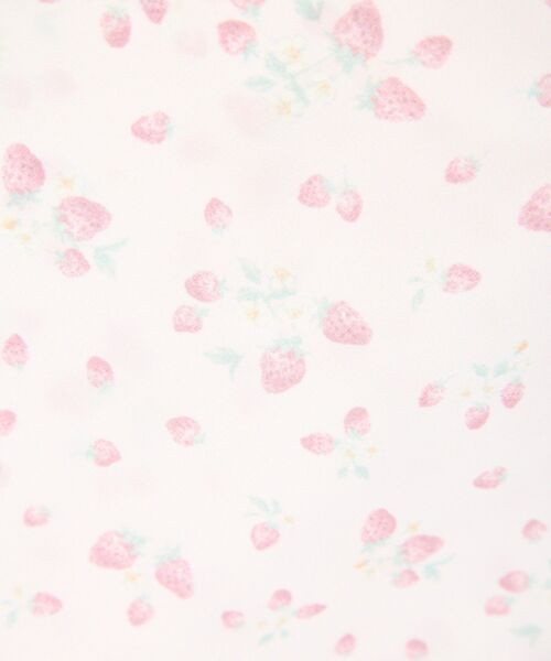 Maison de FLEUR（メゾンドフルール）の「いちごプリントエコバッグ（エコバッグ/サブバッグ・レディース・ライトピンク・FREE）」の7枚目の写真