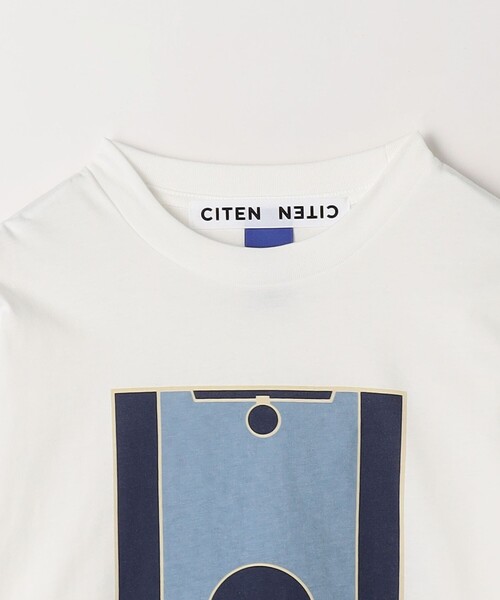 CITEN（シテン）の「＜CITEN＞コートグラフィックロンT（Tシャツ/カットソー・レディース・ネイビー/ライム・FREE）」の19枚目の写真