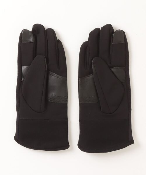 STUDIOUS（ステュディオス）の「POLARTECフリースグローブ（手袋・メンズ・ブラック・FREE）」の2枚目の写真