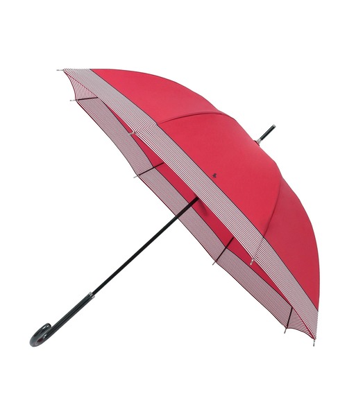 WEB限定】ジャンプ長傘 雨傘 'POLO 裾ボーダー” ポロ（長傘）｜POLO