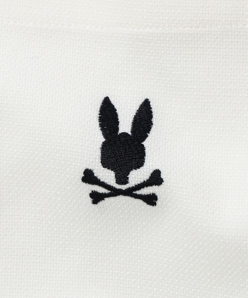 Psycho Bunny(サイコバニー)の「リネンライク オックスストレッチ シャツ(シャツ/ブラウス・メンズ・ブラック/ホワイト・SMALL/MEDIUM/LARGE/X-LARGE)」の7枚目の写真