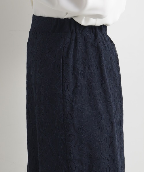 FOUND GOOD（ファウンドグッド）の「O/レースタイトスカート（スカート・レディース・ブラック/ネイビー・L/M/S）」の9枚目の写真