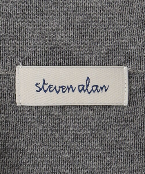 Steven Alan（スティーブンアラン）の「＜Steven Alan＞ニットジャケット（テーラードジャケット・レディース・ネイビー/ダークグレー・FREE）」の21枚目の写真