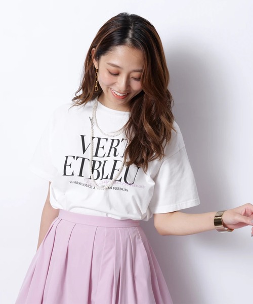 クロップドロゴTシャツ（Tシャツ/カットソー）｜JUSGLITTY