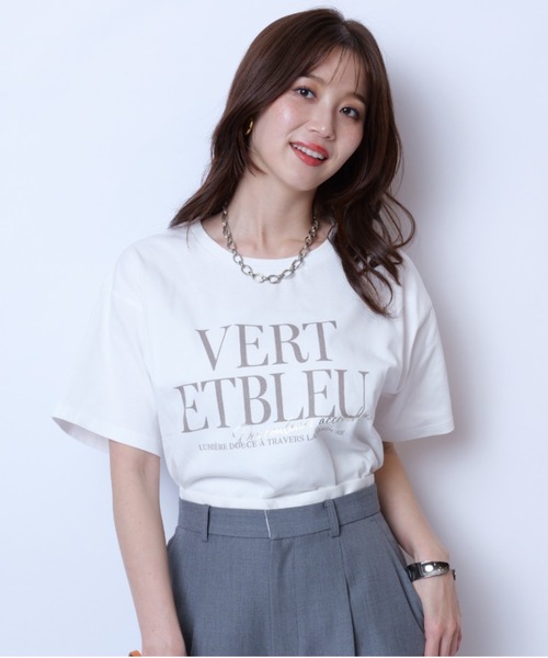 クロップドロゴTシャツ（Tシャツ/カットソー）｜JUSGLITTY