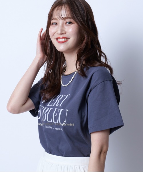 クロップドロゴTシャツ（Tシャツ/カットソー）｜JUSGLITTY
