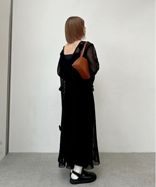 セール】HAND 3D MOTIF MESH DRESS（ワンピース）｜Ameri