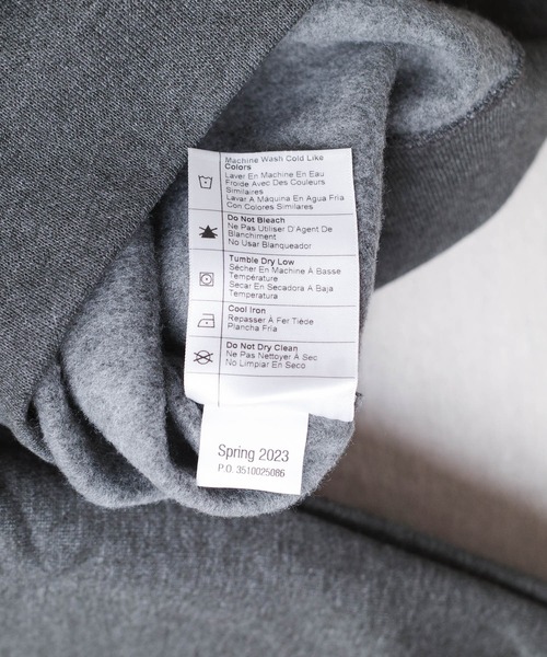 Carhartt(カーハート)の「【T8】【CARHARTT/カーハート】MIDWEIGHT CREW NECK SWEAT / ミッドウェイト クルー ネック スウェット CRHTT-K124(スウェット・メンズ・チャコールグレー/ブラック/グレー・SMALL/MEDIUM/LARGE/X-LARGE)」の4枚目の写真