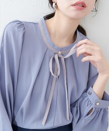 natural couture | リボン付きマルチWAYブラウス(シャツ/ブラウス)