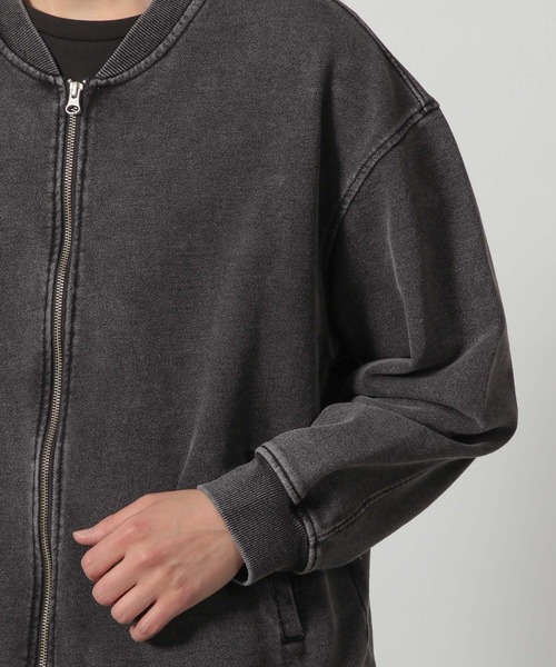 LAKOLE（ラコレ）の「ウォッシュドスウェットブルゾン / 291863（ブルゾン・メンズ・ライトブルー/チャコール・MEDIUM/LARGE）」の11枚目の写真
