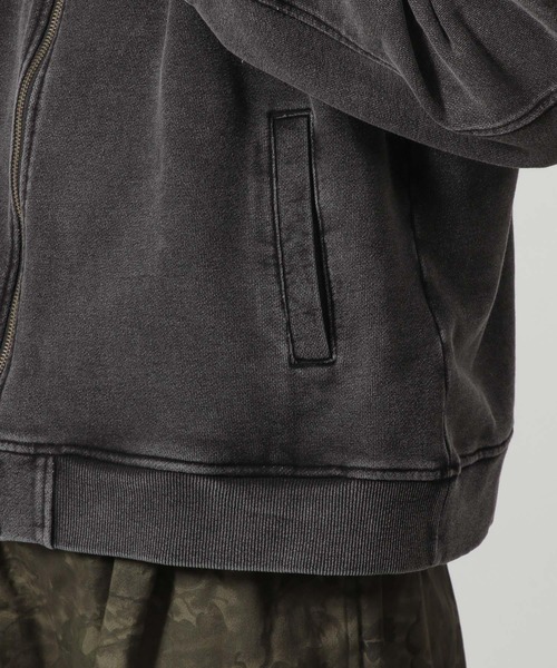 LAKOLE（ラコレ）の「ウォッシュドスウェットブルゾン / 291863（ブルゾン・メンズ・ライトブルー/チャコール・MEDIUM/LARGE）」の13枚目の写真