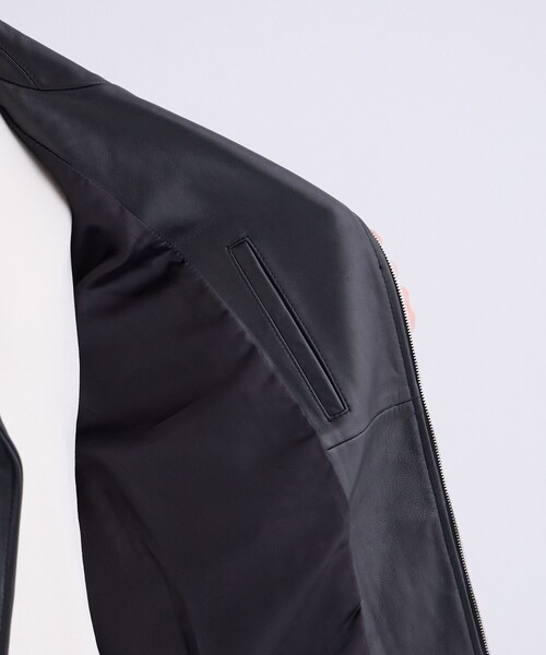 UNITED TOKYO（ユナイテッドトウキョウ）の「ラムレザーダブルライダース（ブルゾン・メンズ・ブラック・1/2/3）」の20枚目の写真