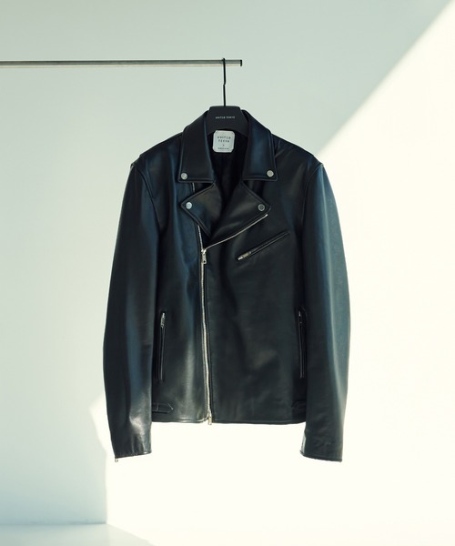 ユナイテッドトウキョウ ラム レザー ダブル ライダース ラムレザーダブルライダース(1 BLACK): : メンズ｜UNITED TOKYO