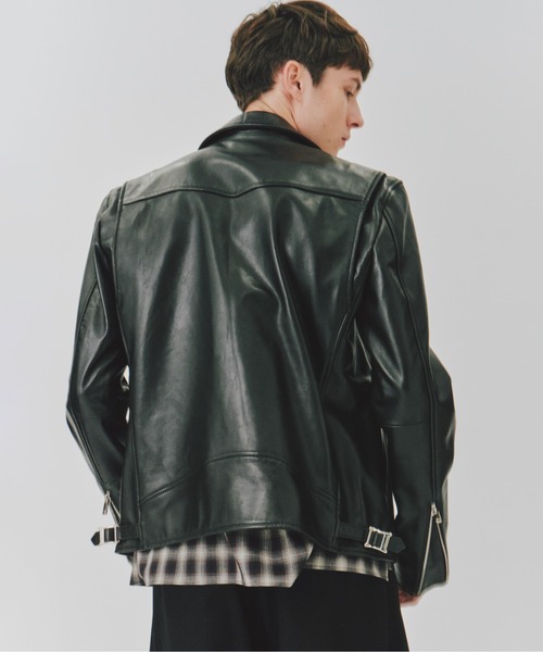 セール】ラムレザーダブルライダース（ブルゾン）｜UNITED TOKYO