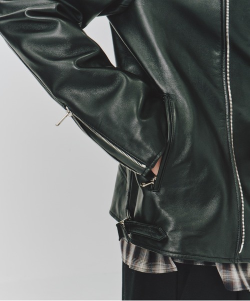 セール】ラムレザーダブルライダース（ブルゾン）｜UNITED TOKYO