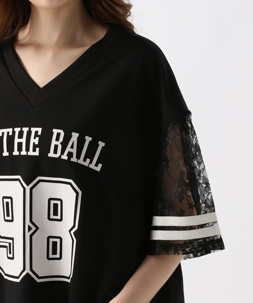 FOREVER 21(フォーエバー トゥエンティーワン)の「【2025SS】レースナンバリングTシャツ(Tシャツ/カットソー・レディース・イエロー/ブラック/ブルー・FREE)」の17枚目の写真