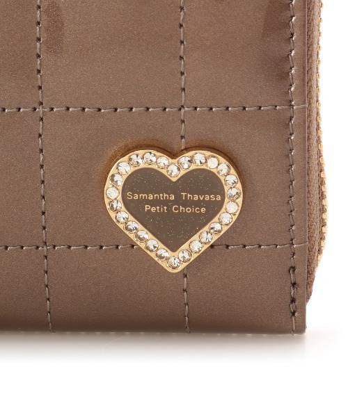 エナメルキルティング 長財布（財布）｜Samantha Thavasa Petit Choice