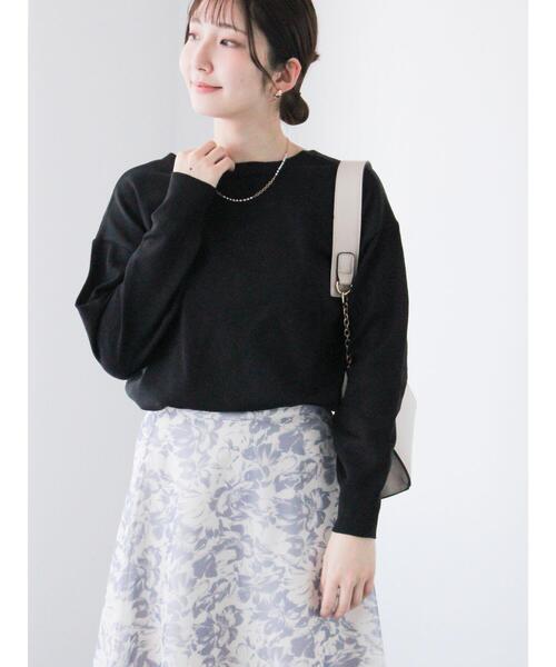 Te chichi TERRASSE（テチチテラス）の「金釦前後2WAYカーディガン（カーディガン/ボレロ・レディース・グリーン/ブルー/ピンク/ブラック・F）」の2枚目の写真