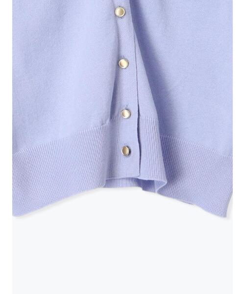 Te chichi TERRASSE（テチチテラス）の「金釦前後2WAYカーディガン（カーディガン/ボレロ・レディース・グリーン/ブルー/ピンク/ブラック・F）」の11枚目の写真