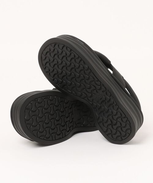 shoes365(シューズスリーシックスファイヴ)の「【shoes 365】厚底クロスストラップサンダル (SS)(サンダル・レディース・オフホワイト/ブラック・25.0cm/24.5cm/24.0cm/23.5cm/23.0cm/22.5cm)」の9枚目の写真