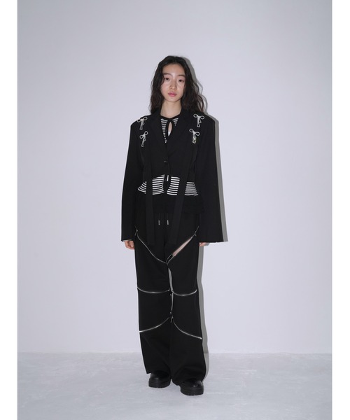 uenui many ribbon jacket/ウニュイ ジャケット・アウター many ribbon jacket uenui many ribbon jacket