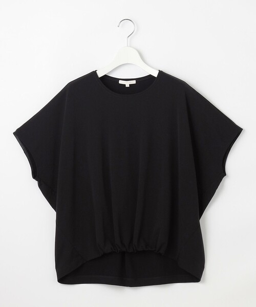 自由区(ジユウク)の「ハイカウントフォルム Tシャツ(Tシャツ/カットソー・レディース・アイボリー系/ブラック系/ライトグリーン系・38)」の21枚目の写真