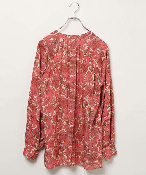 AMERICAN RAG CIE（アメリカンラグシー）の「【AMERICAN RAG CIE】ペイズリーブラウス（WOMEN)（シャツ/ブラウス・レディース・レッド/ブラック・FREE）」の9枚目の写真