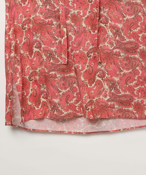 AMERICAN RAG CIE（アメリカンラグシー）の「【AMERICAN RAG CIE】ペイズリーブラウス（WOMEN)（シャツ/ブラウス・レディース・レッド/ブラック・FREE）」の11枚目の写真